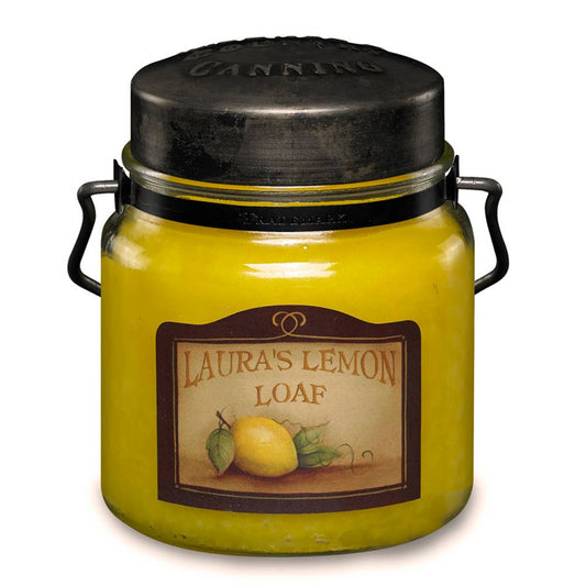 Classic Jar Candle-16oz-LAURA'S LEMON LOAF
