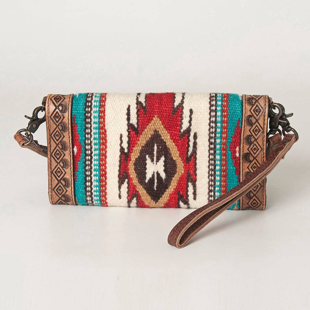 American Darling Envelope Genuine Western Leather Women Bag