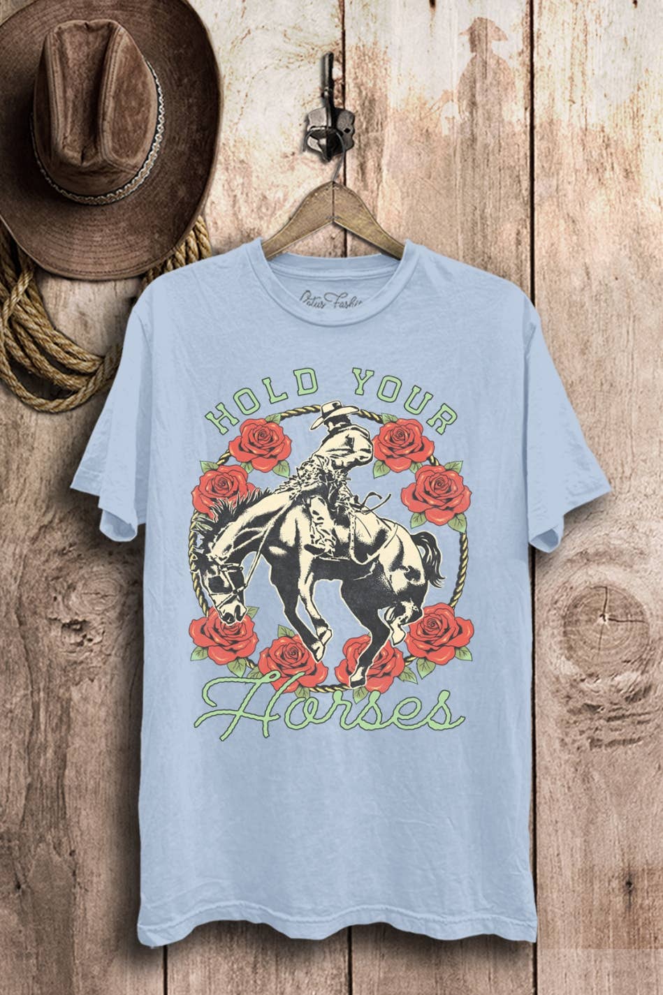 Hold Your Horses Graphic Top