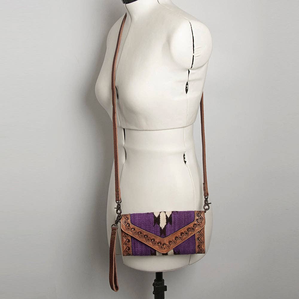 American Darling Envelope Genuine Western Leather Women Bag