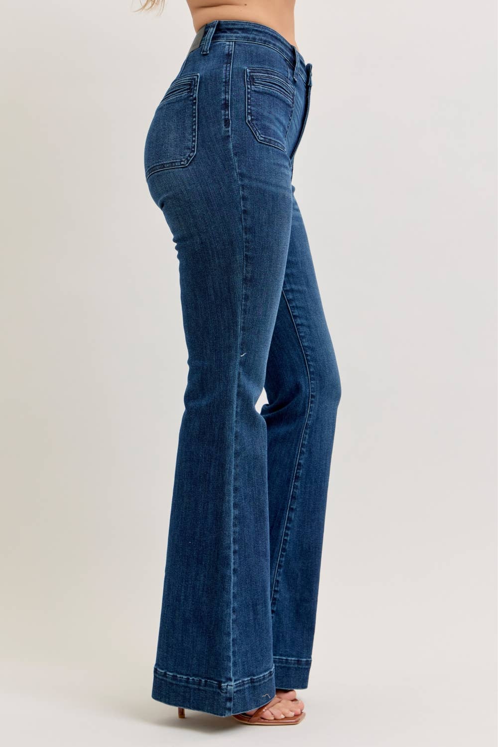 HW Flare w/ Vintage Pkt Judy Blue