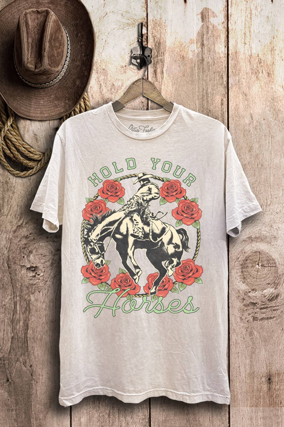 Hold Your Horses Graphic Top