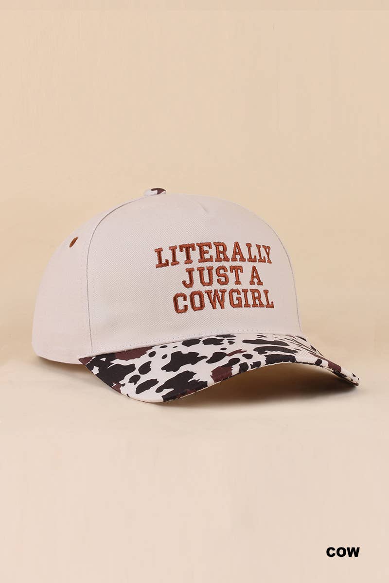 Cowgirl Two Tone Snapback Hat