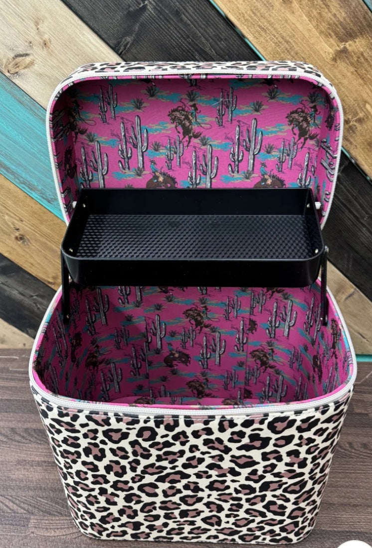 Leopard Outlaw Makeup Box
