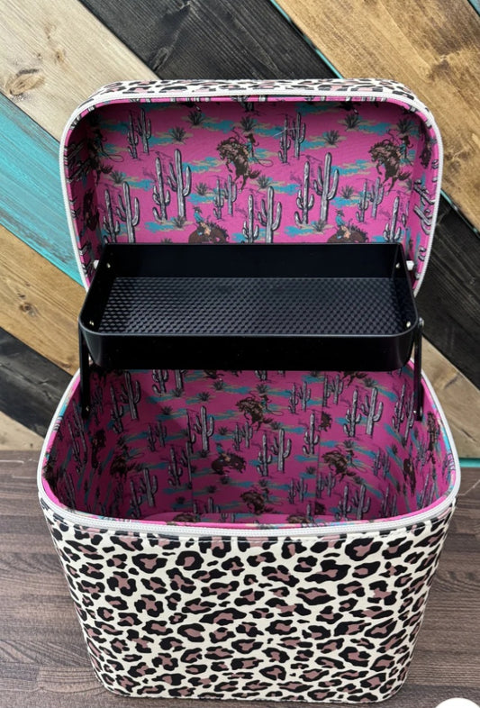 Leopard Outlaw Makeup Box