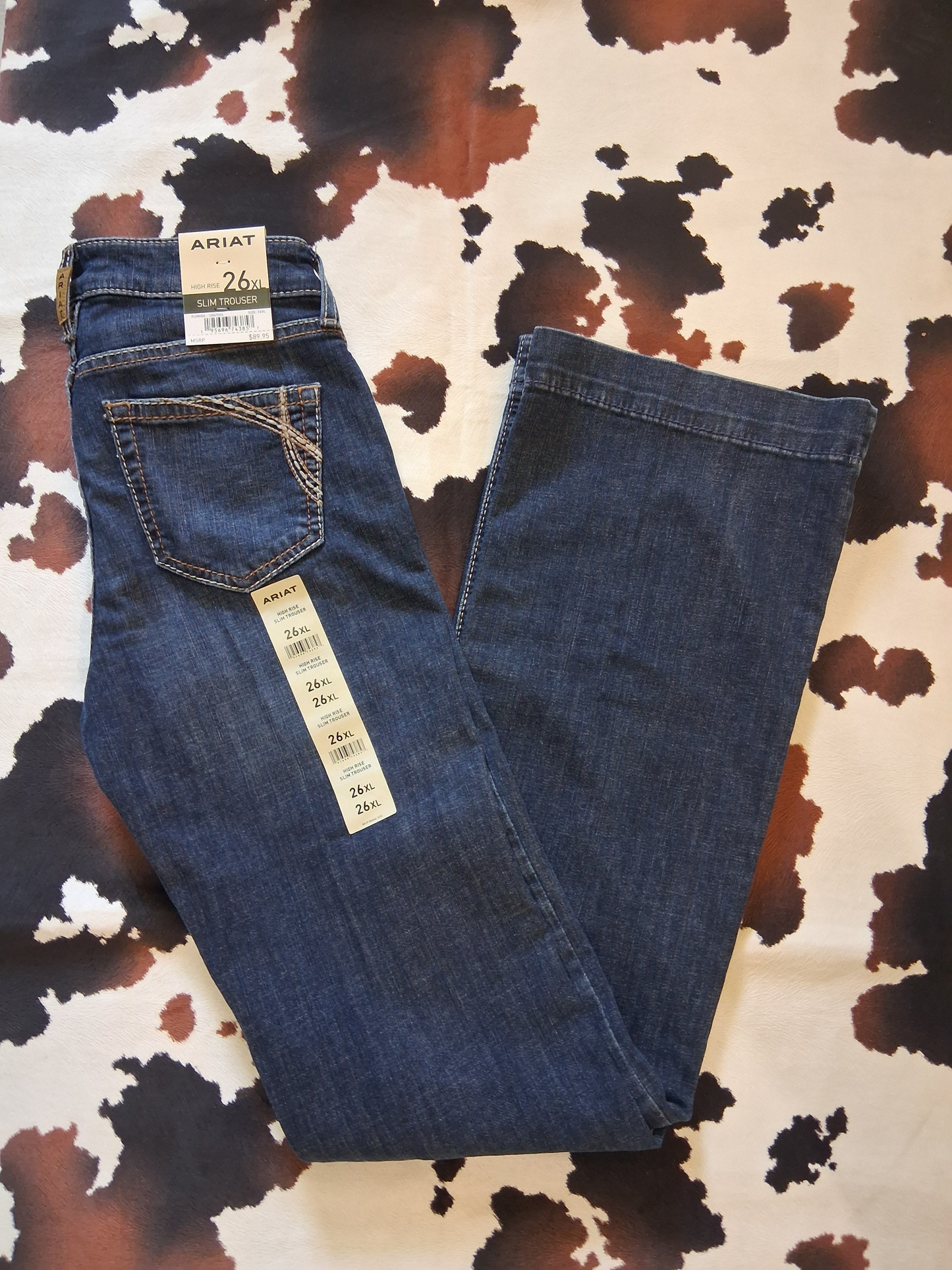 Ariat High Rise Naz Slim Trouser Jeans