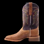 R. Watson Men Cowhide Tuscan Tan with a Vino Top  11 inches high Boot