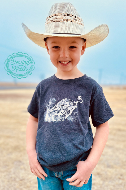 MINI STEER WRESTLER TEE